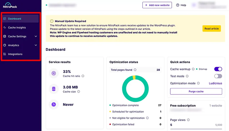 NitroPack برنامه همکاری در فروش