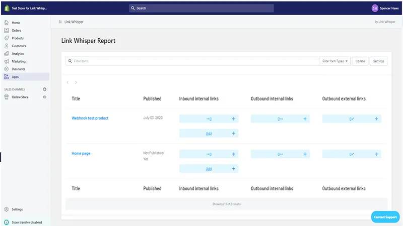 Link Whisper برنامه همکاری در فروش