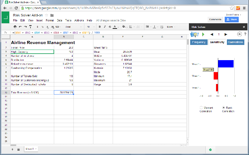 گوگل شیتز (Google Sheets)