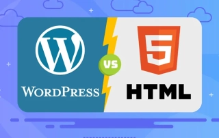 تفاوت طراحی سایت با وردپرس و html
