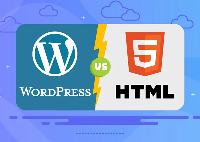 تفاوت طراحی سایت با وردپرس و html