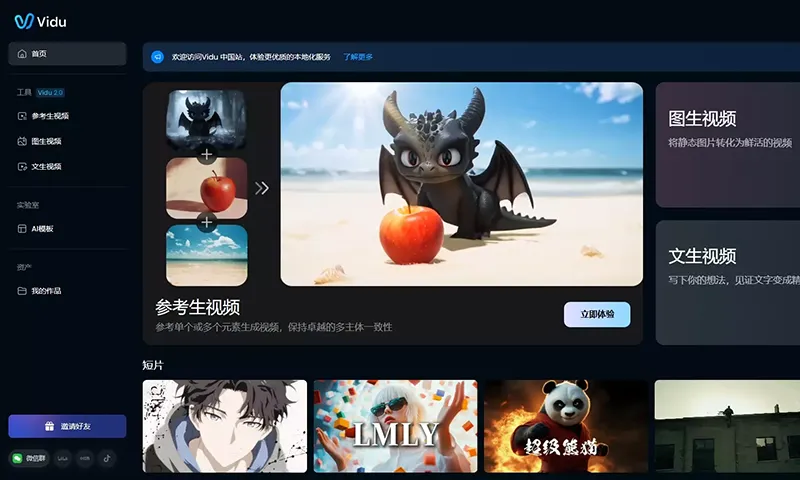 ساخت ویدئو با Vidu