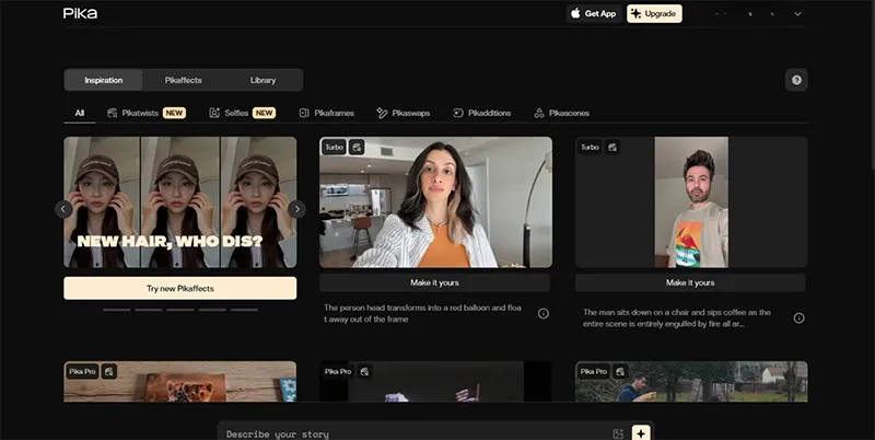 ساخت ویدئو با  Pika 2.2