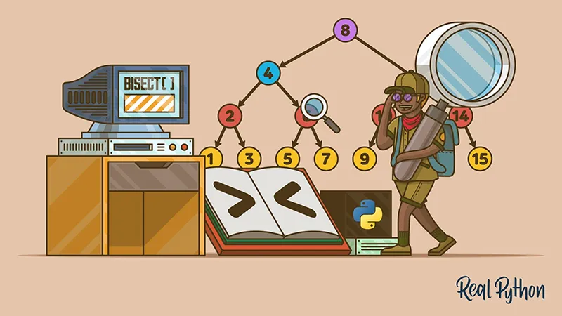 الگوریتم جستجوی دودویی Binary Search در پایتون