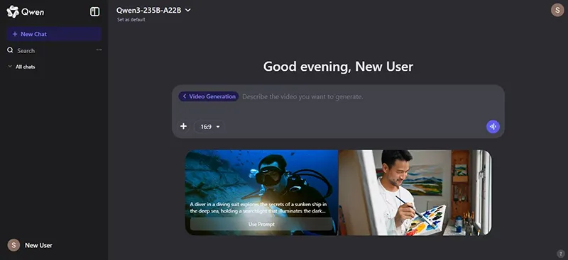 ساخت ویدئو با Alibaba Qwen