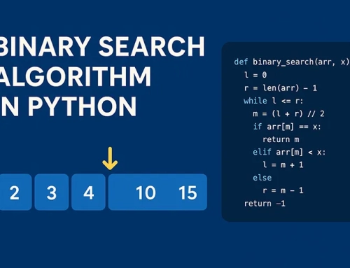الگوریتم جستجوی دودویی Binary Search در پایتون