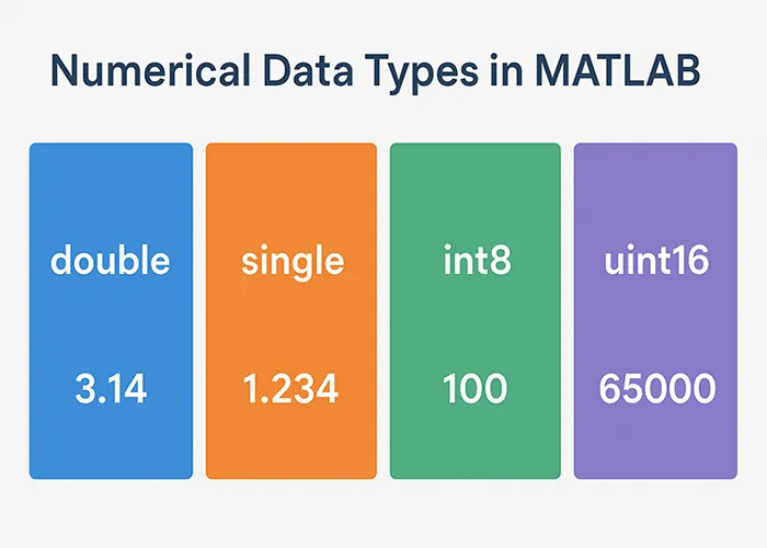 types-of-numerical-data-in-matlab انواع داده های عددی در متلب با مثال و نحوه تبدیل