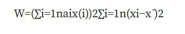 فرمول محاسبه شاپیرو-ویلک