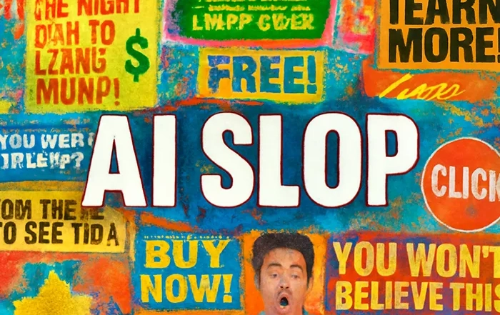 AI slop چیست؟ روش های تشخیص محتوای بی کیفیت