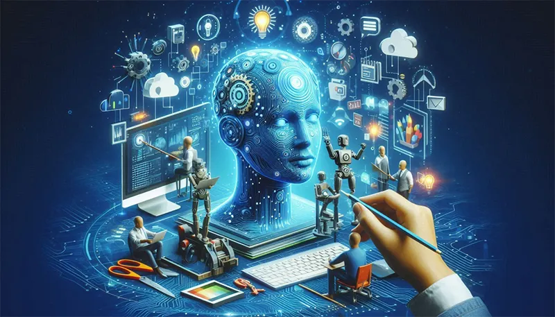 پایین بودن هزینه تولید محتوا با هوش مصنوعی
